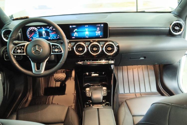 Used Mercedes-Benz A-Class 2020 Restyled A 200 L Sport Sedan Dynamic Version Center Console