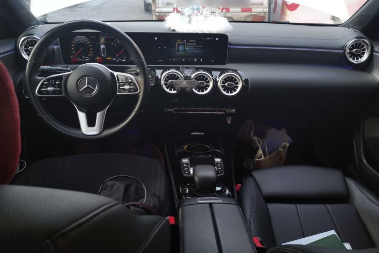 Used Mercedes-Benz A-Class 2020 Second Facelift A 180 L Sport Sedan Center Console