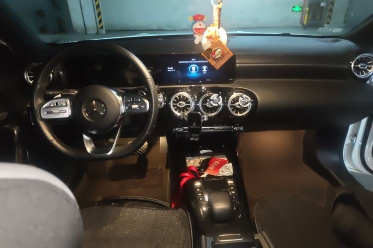Used Mercedes-Benz A-Class 2020 Restyled A 200 L Sport Sedan Dynamic Version Center Console