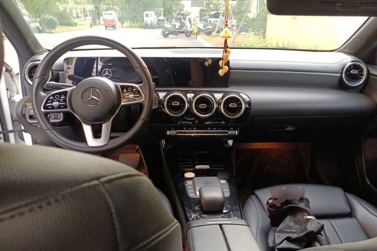 Used Mercedes-Benz A-Class 2020 Second Facelift A 180 L Sport Sedan Center Console