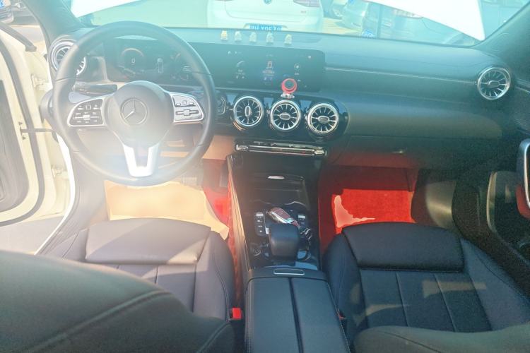 Used Mercedes-Benz A-Class 2020 Second Facelift A 180 L Sport Sedan Center Console