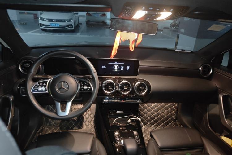Used Mercedes-Benz A-Class 2020 Restyled A 200 L Sport Sedan Dynamic Version Center Console