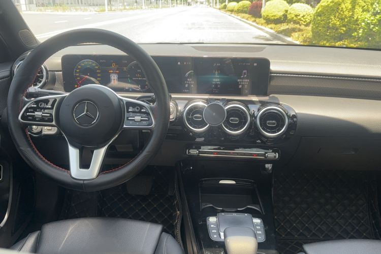 Used Mercedes-Benz A-Class 2020 Restyled A 200 L Sport Sedan Dynamic Version Center Console
