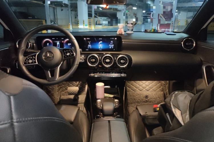 Used Mercedes-Benz A-Class 2020 Restyled A 200 L Sport Sedan Dynamic Version Center Console