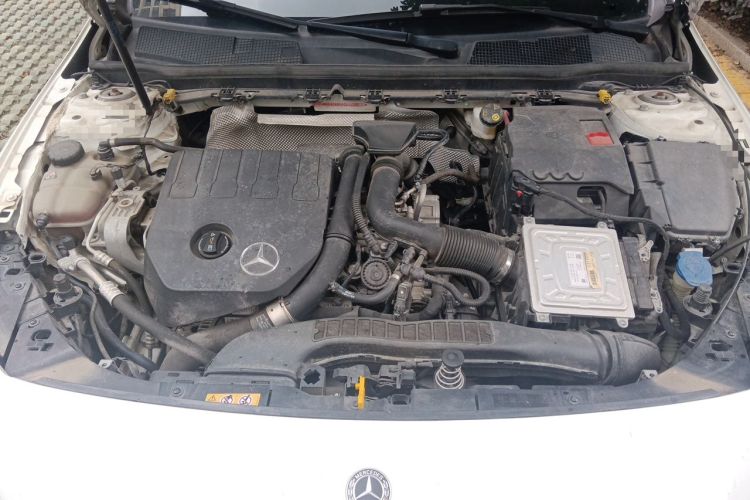 Used Mercedes-Benz A-Class 2020 Second Facelift A 180 L Sport Sedan Engine Bay