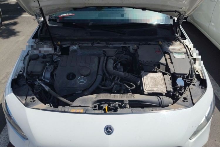 Used Mercedes-Benz A-Class 2020 Second Facelift A 180 L Sport Sedan Engine Bay