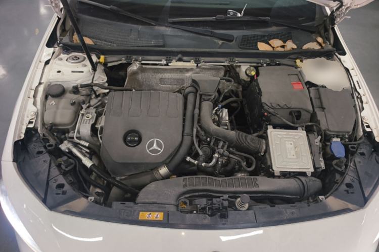 Used Mercedes-Benz A-Class 2020 Second Facelift A 180 L Sport Sedan Engine Bay