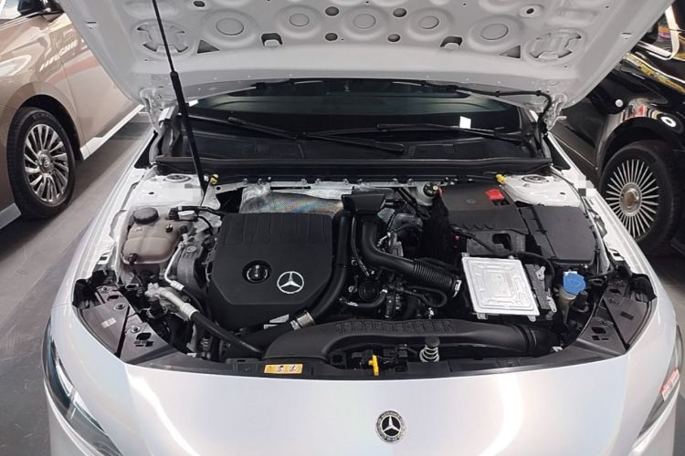 Used Mercedes-Benz A-Class 2020 Second Facelift A 180 L Sport Sedan Engine Bay