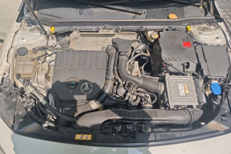 Used Mercedes-Benz A-Class 2020 Second Facelift A 180 L Sport Sedan Engine Bay