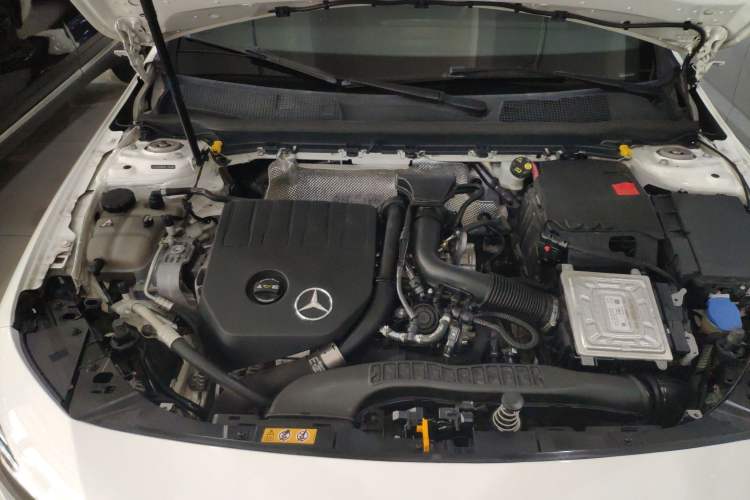 Used Mercedes-Benz A-Class 2020 Second Facelift A 180 L Sport Sedan Engine Bay