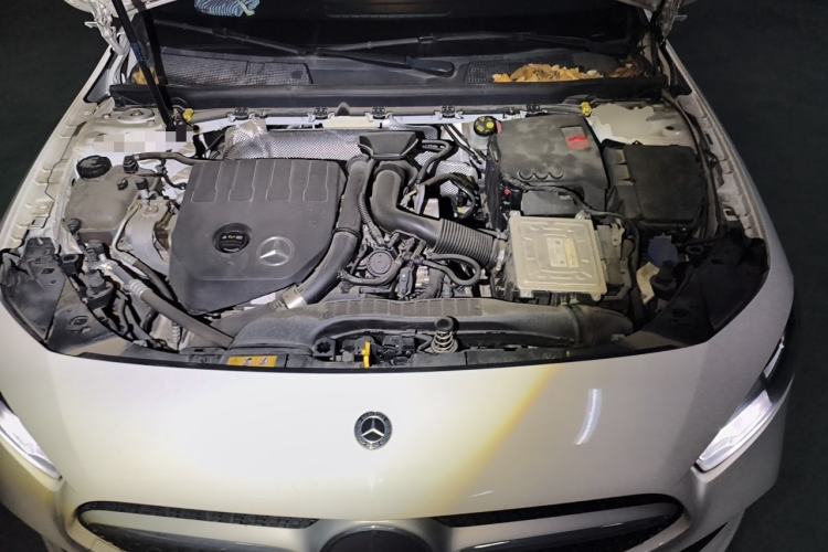Used Mercedes-Benz A-Class 2020 Facelift A 180 L Sport Sedan Special Configuration Engine Bay