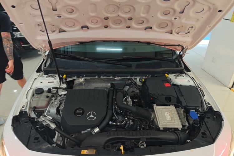 Used Mercedes-Benz A-Class 2020 Second Facelift A 180 L Sport Sedan Engine Bay