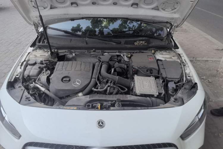 Used Mercedes-Benz A-Class 2020 Second Facelift A 180 L Sport Sedan Engine Bay