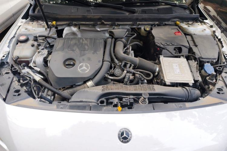 Used Mercedes-Benz A-Class 2020 Second Facelift A 180 L Sport Sedan Engine Bay