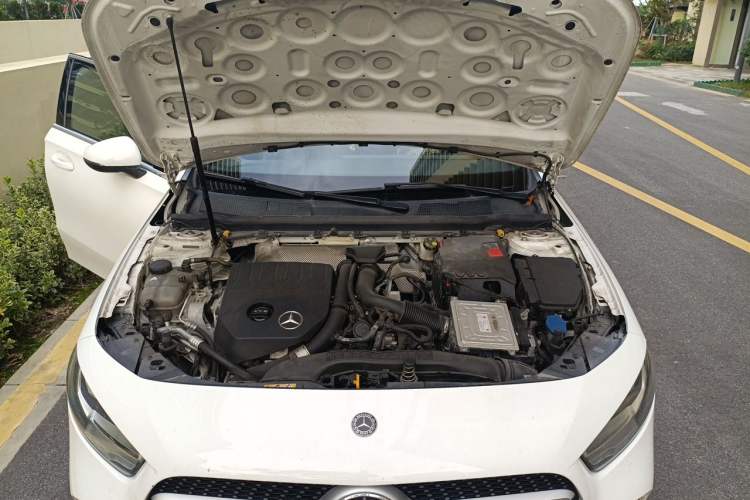 Used Mercedes-Benz A-Class 2020 Second Facelift A 180 L Sport Sedan Engine Bay