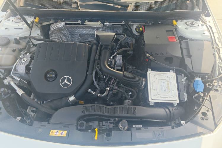 Used Mercedes-Benz A-Class 2020 Second Facelift A 180 L Sport Sedan Engine Bay