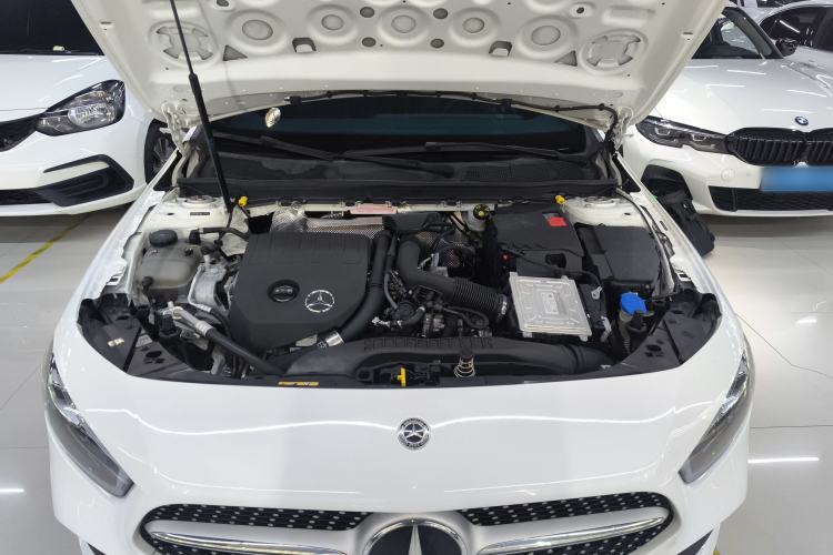 Used Mercedes-Benz A-Class 2020 Second Facelift A 180 L Sport Sedan Engine Bay
