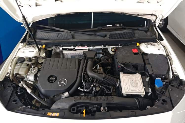 Used Mercedes-Benz A-Class 2020 Second Facelift A 180 L Sport Sedan Engine Bay