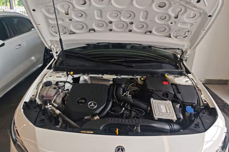 Used Mercedes-Benz A-Class 2020 Second Facelift A 180 L Sport Sedan Engine Bay