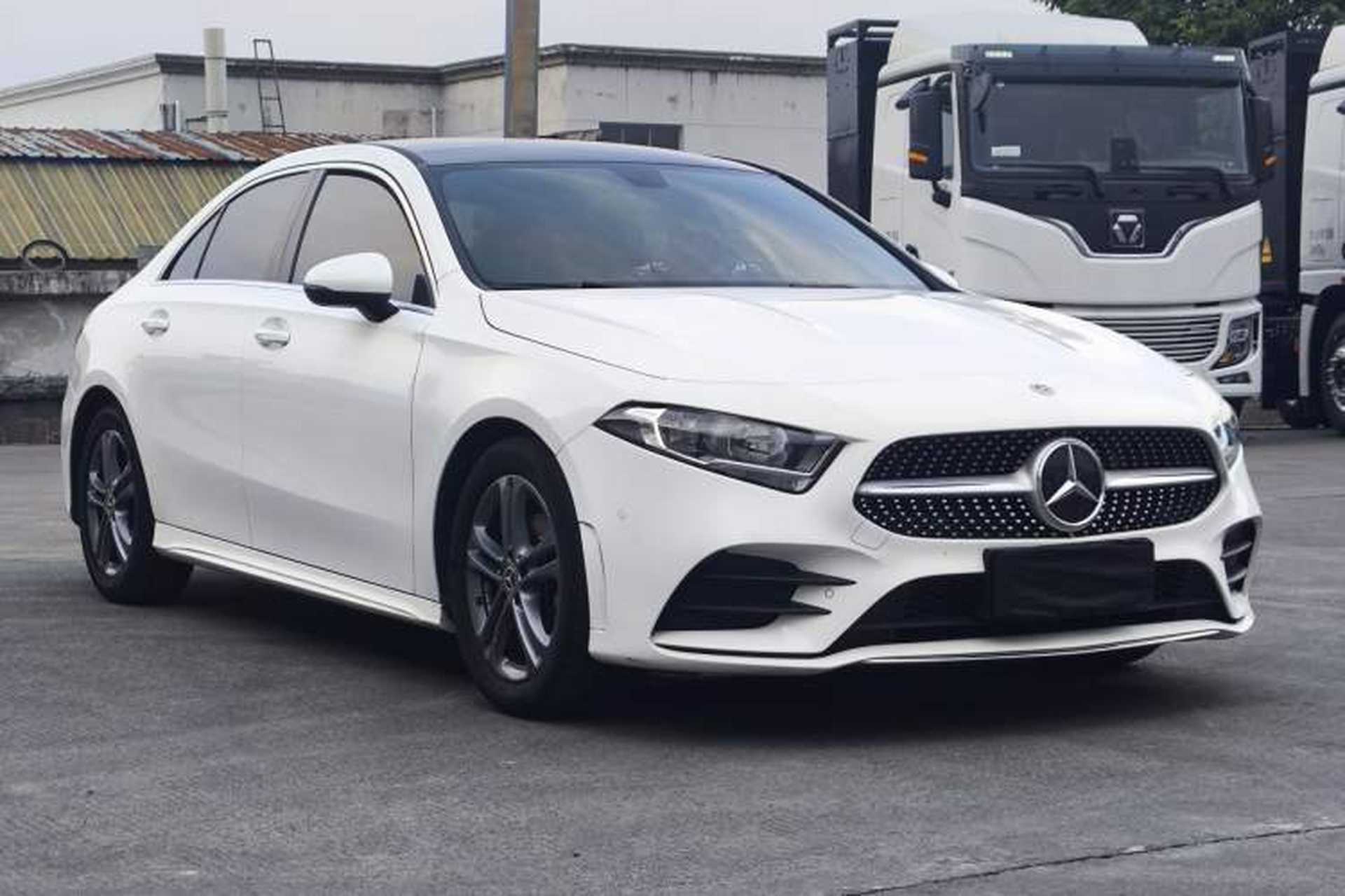 Used Mercedes-Benz A-Class 2020 Second Facelift A 180 L Sport Sedan Exterior 1