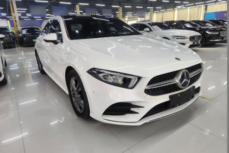 Used Mercedes-Benz A-Class 2020 Second Facelift A 180 L Sport Sedan Exterior 1