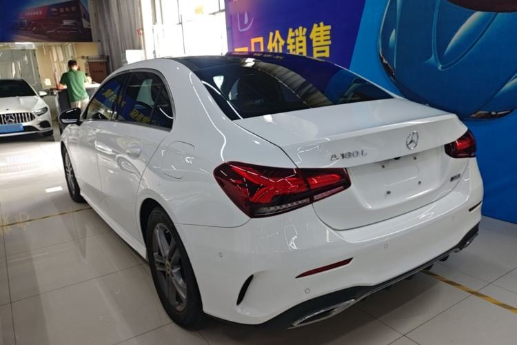 Used Mercedes-Benz A-Class 2020 Second Facelift A 180 L Sport Sedan Exterior 2