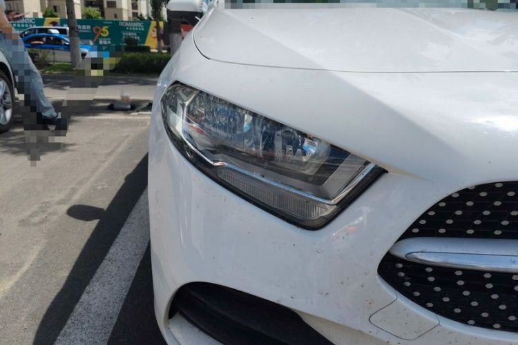 Used Mercedes-Benz A-Class 2020 Second Facelift A 180 L Sport Sedan Exterior 2