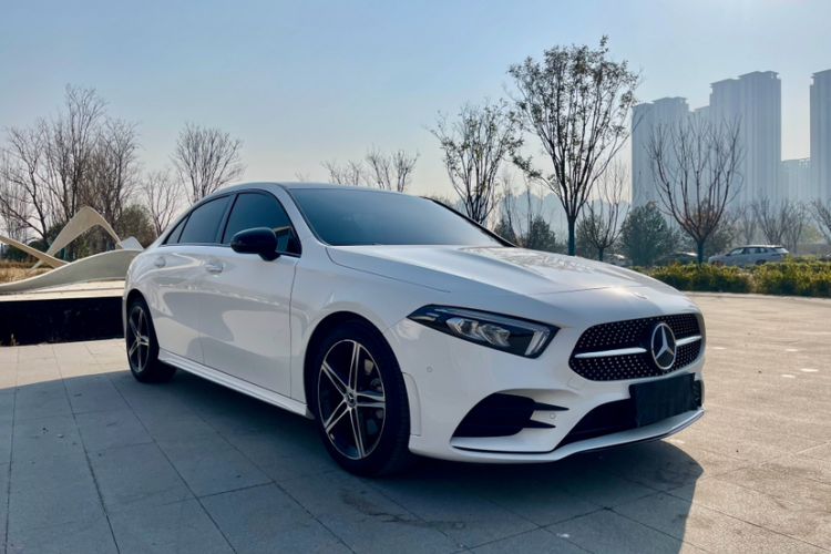 Used Mercedes-Benz A-Class 2020 A 220 L 4MATIC Sport Sedan Exterior 2