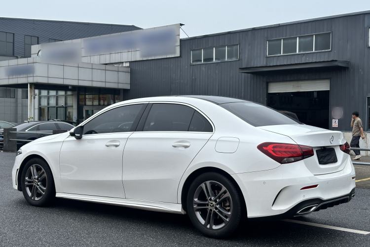 Used Mercedes-Benz A-Class 2020 Second Facelift A 180 L Sport Sedan Exterior 4