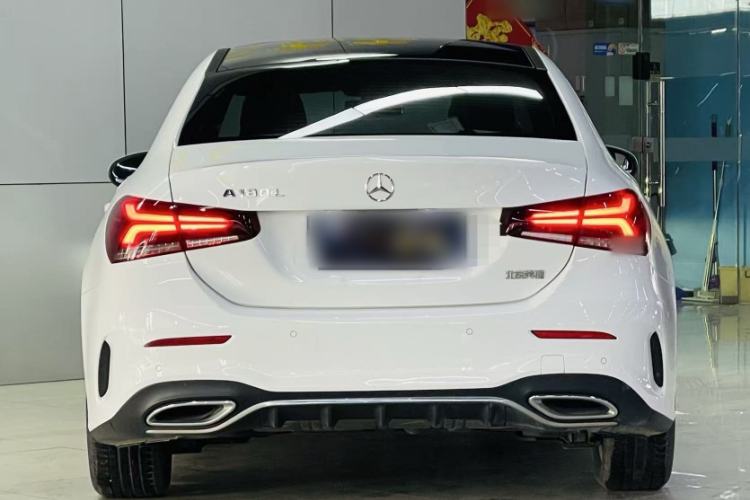 Used Mercedes-Benz A-Class 2020 Second Facelift A 180 L Sport Sedan Exterior 4