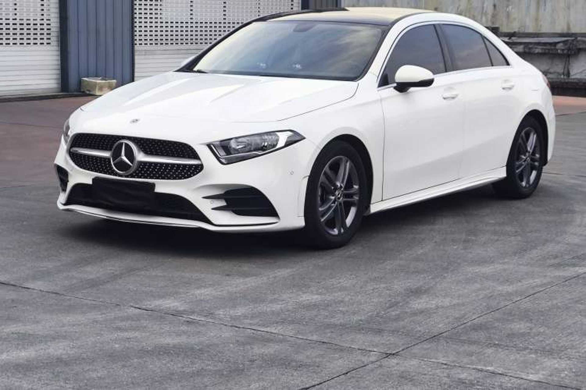 Used Mercedes-Benz A-Class 2020 Second Facelift A 180 L Sport Sedan Front Left 45 Deg