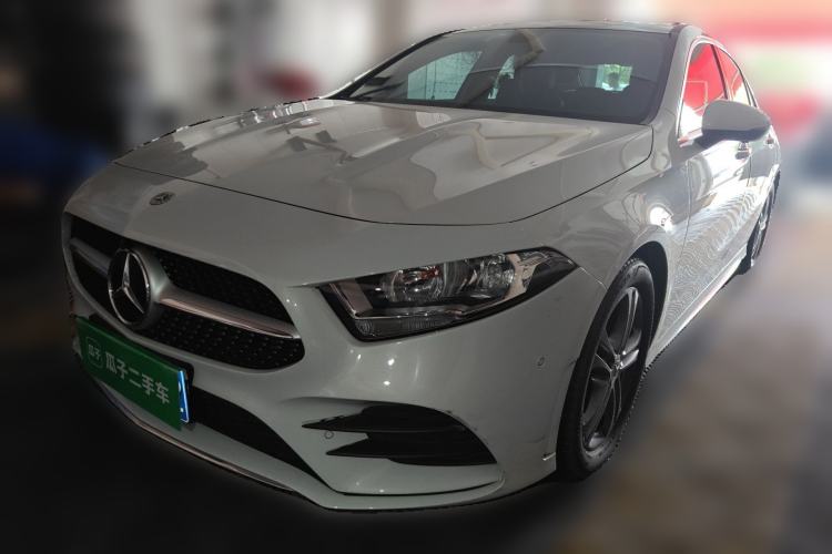 Used Mercedes-Benz A-Class 2020 Second Facelift A 180 L Sport Sedan Front Left 45 Deg