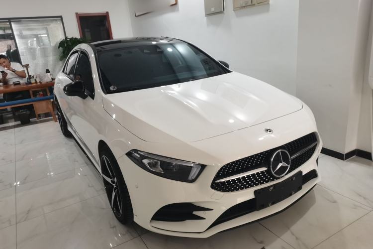 Used Mercedes-Benz A-Class 2020 Restyled A 220 L 4MATIC Sports Sedan Front Right 45 Deg