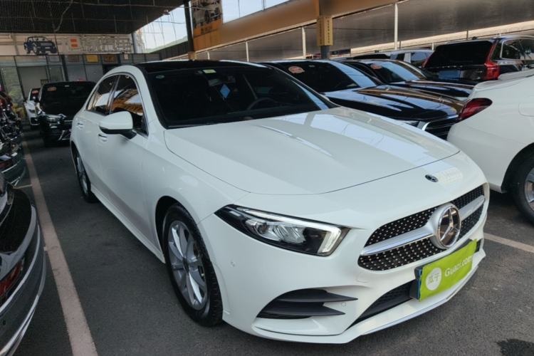 Used Mercedes-Benz A-Class 2020 Restyled A 200 L Sport Sedan Dynamic Version Front Right 45 Deg