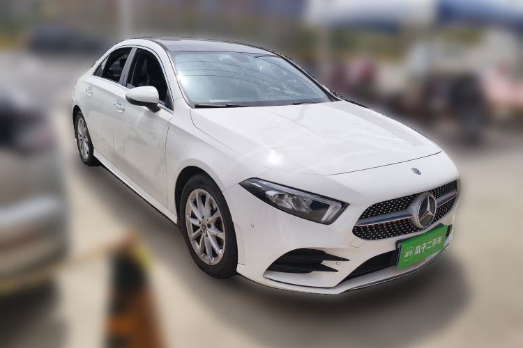 Used Mercedes-Benz A-Class 2020 Restyled A 200 L Sport Sedan Dynamic Version Front Right 45 Deg