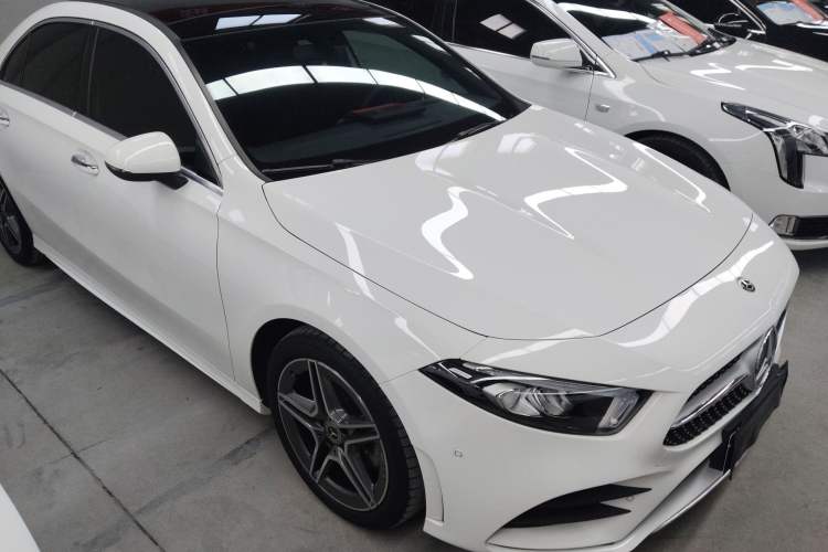 Used Mercedes-Benz A-Class 2020 Restyled A 200 L Sport Sedan Fashion Version Front Right 45 Deg