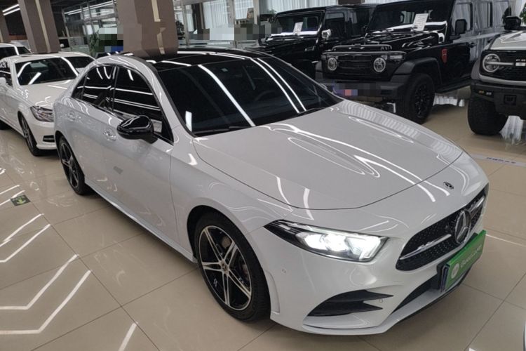 Used Mercedes-Benz A-Class 2020 A 220 L 4MATIC Sport Sedan Front Right 45 Deg
