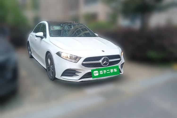 Used Mercedes-Benz A-Class 2020 Second Facelift A 180 L Sport Sedan Front Right 45 Deg