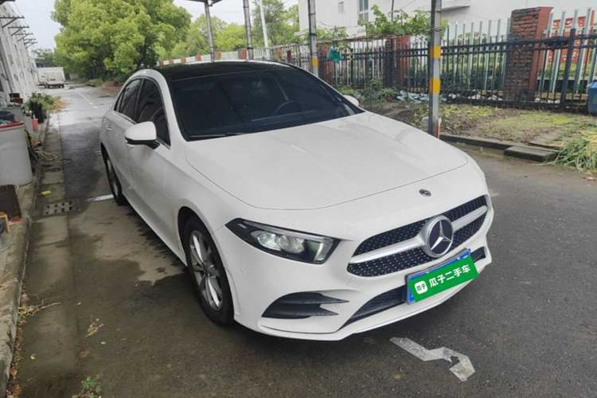 Used Mercedes-Benz A-Class 2020 Restyled A 200 L Sport Sedan Dynamic Version Front Right 45 Deg