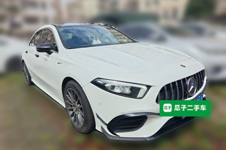 Used Mercedes-Benz A-Class 2020 Restyled A 200 L Sport Sedan Fashion Version Front Right 45 Deg