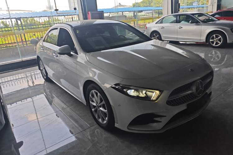Used Mercedes-Benz A-Class 2020 Restyled A 200 L Sport Sedan Dynamic Version Front Right 45 Deg
