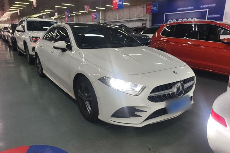 Used Mercedes-Benz A-Class 2020 Second Facelift A 180 L Sport Sedan Front Right 45 Deg