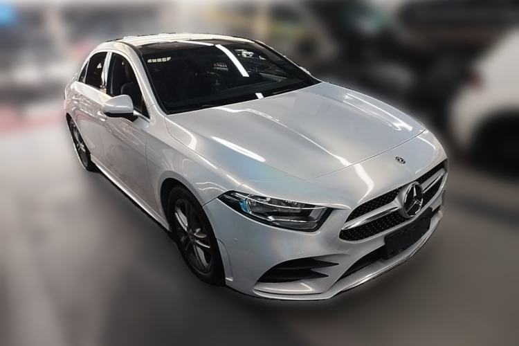 Used Mercedes-Benz A-Class 2020 Second Facelift A 180 L Sport Sedan Front Right 45 Deg
