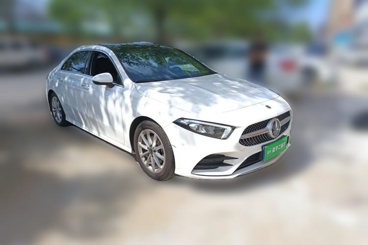 Used Mercedes-Benz A-Class 2020 Restyled A 200 L Sport Sedan Dynamic Version Front Right 45 Deg