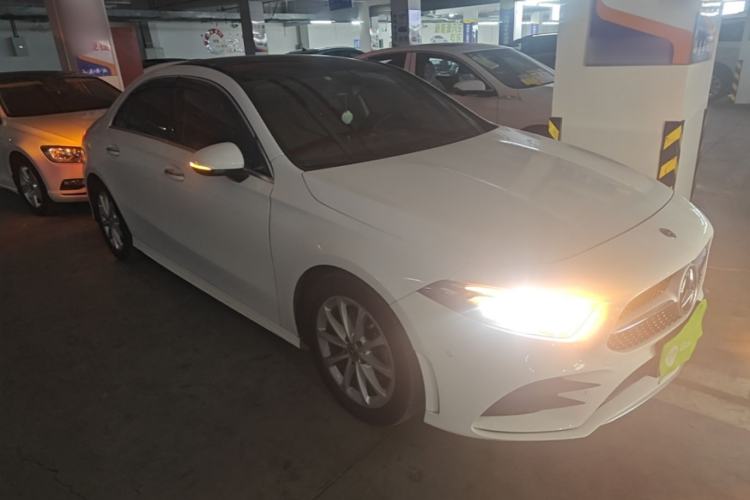Used Mercedes-Benz A-Class 2020 Restyled A 200 L Sport Sedan Dynamic Version Front Right 45 Deg