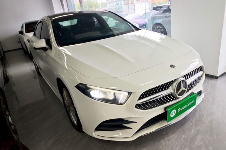 Used Mercedes-Benz A-Class 2020 A 200 L Sport Sedan Front Right 45 Deg