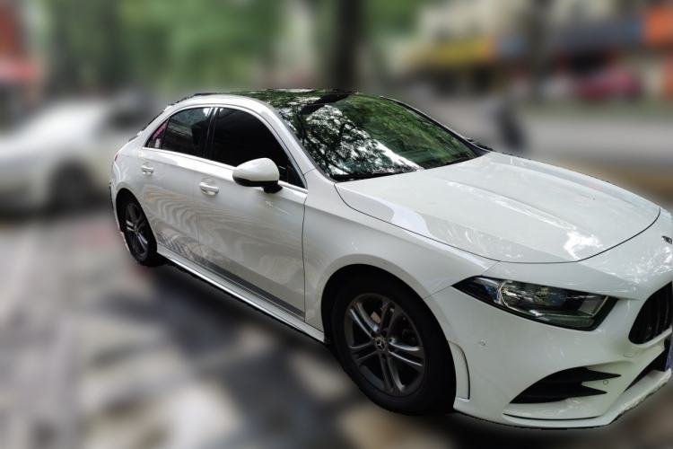 Used Mercedes-Benz A-Class 2020 Facelift A 180 L Sport Sedan Special Configuration Front Right 45 Deg
