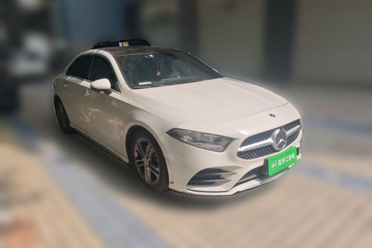 Used Mercedes-Benz A-Class 2020 Second Facelift A 180 L Sport Sedan Front Right 45 Deg