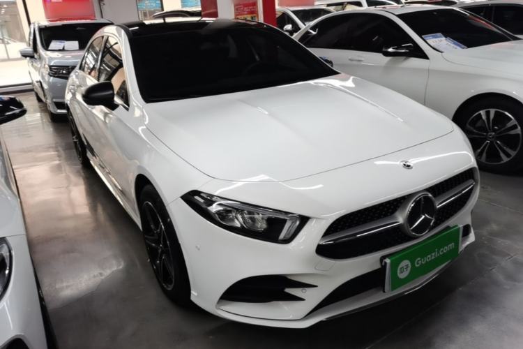 Used Mercedes-Benz A-Class 2020 Restyled A 200 L Sport Sedan Fashion Version Front Right 45 Deg