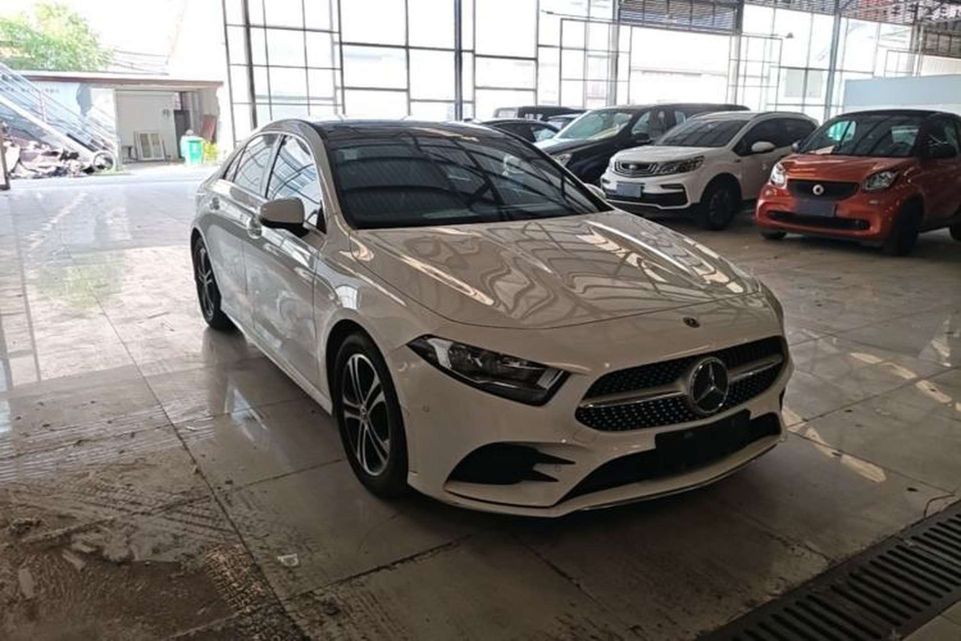 Used Mercedes-Benz A-Class 2020 Second Facelift A 180 L Sport Sedan Front Right 45 Deg